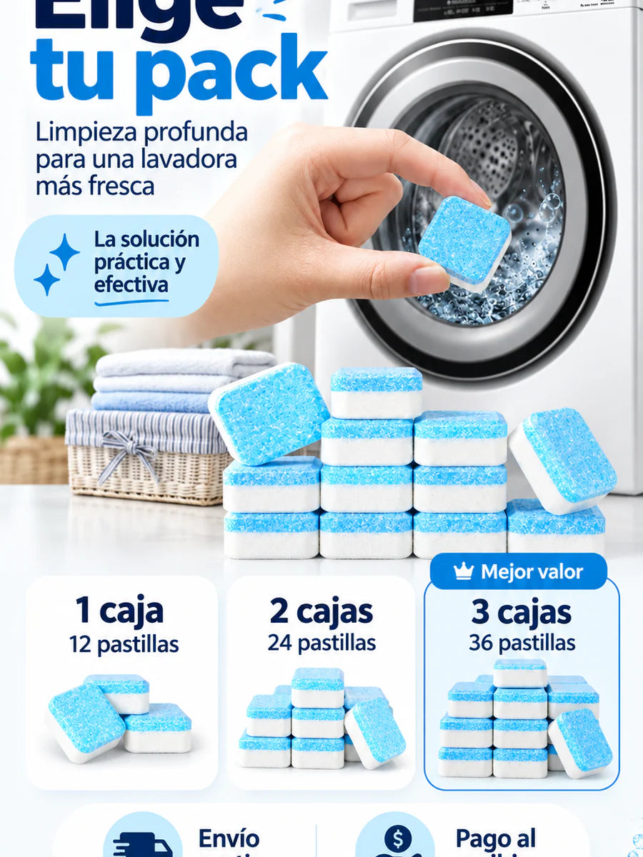 Pastillas de lavadora