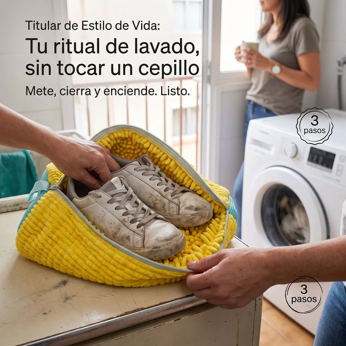 Bolsa Datazo para Lavar Zapatos — Protección Total en la Lavadora