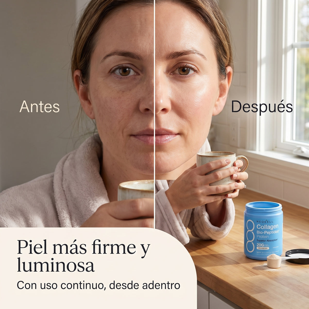 NeoCell Colágeno Bio-Peptides — Piel Más Firme e Hidratada