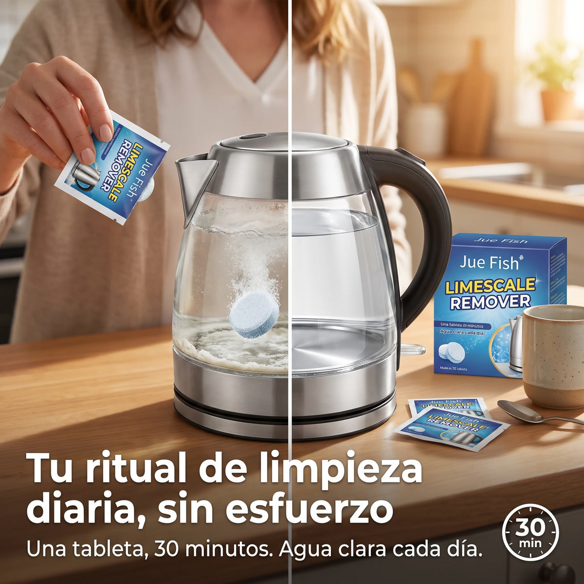 Datazo Tabletas Limpiadoras — Elimina el Sarro en Minutos