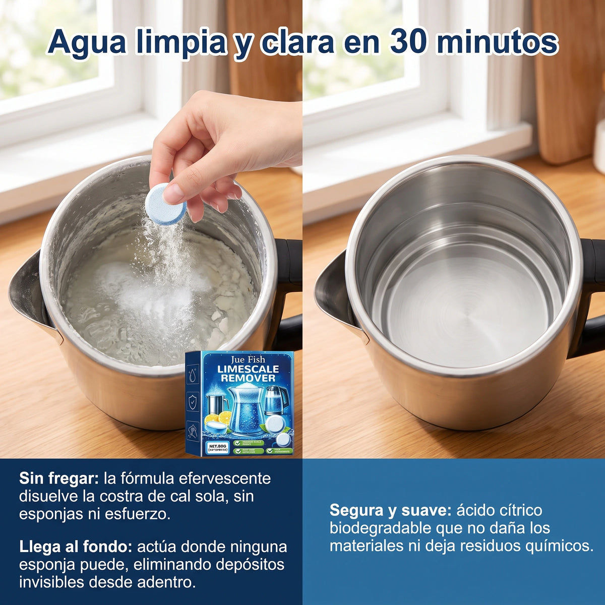 Datazo Tabletas Limpiadoras — Elimina el Sarro en Minutos