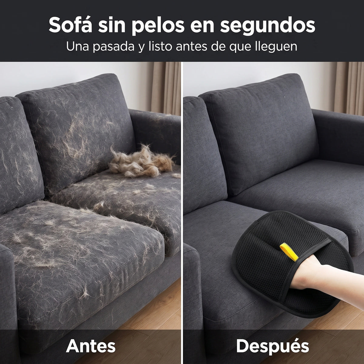 Guante Electroestético Quita Pelos X2 — Elimina pelos sin esfuerzo