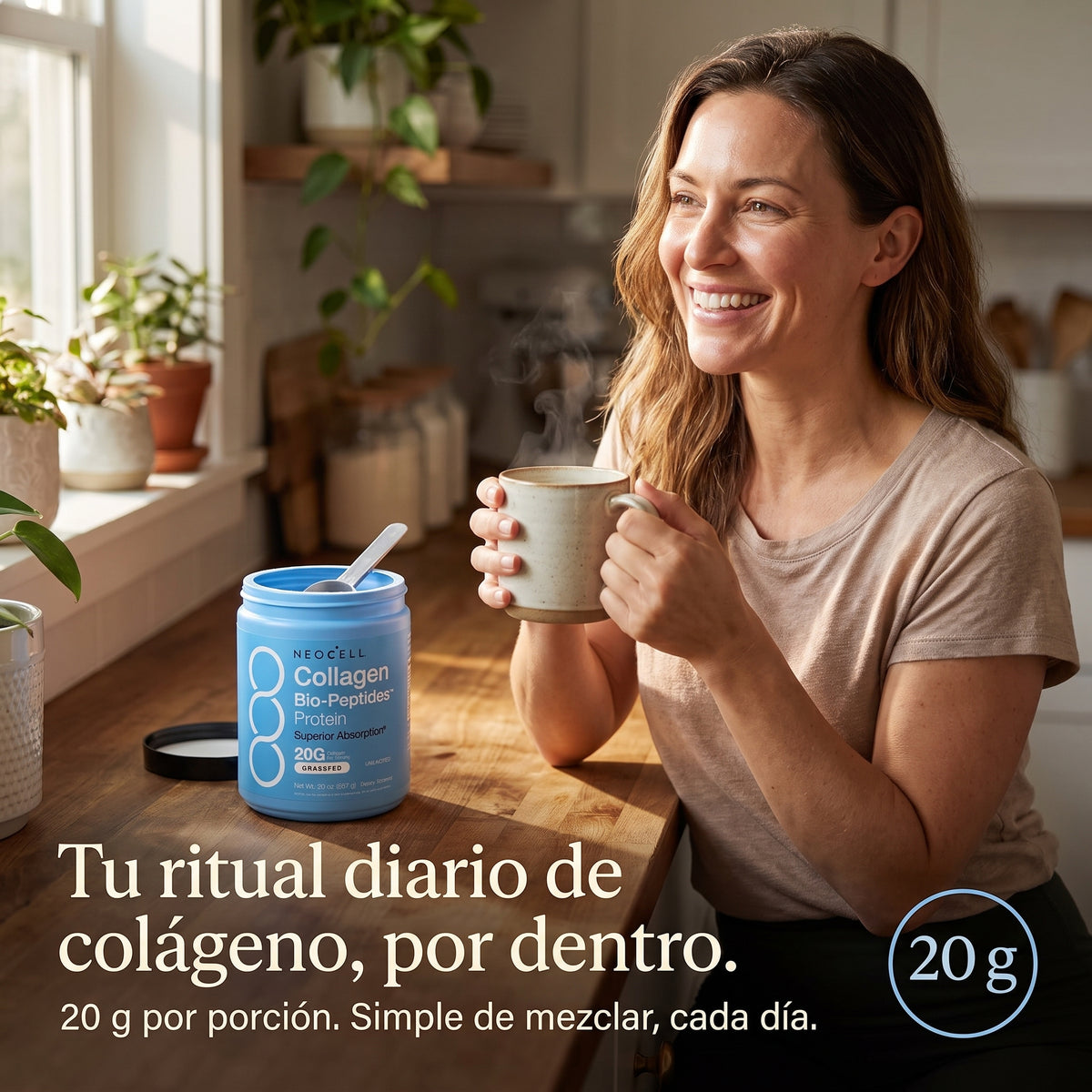 NeoCell Colágeno Bio-Peptides — Piel Más Firme e Hidratada