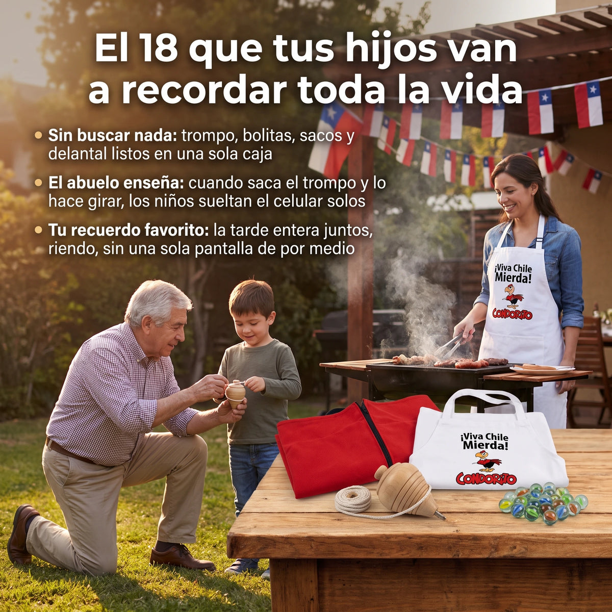 Combo Dieciochero Datazo — Juegos Criollos Completos para Toda la Familia