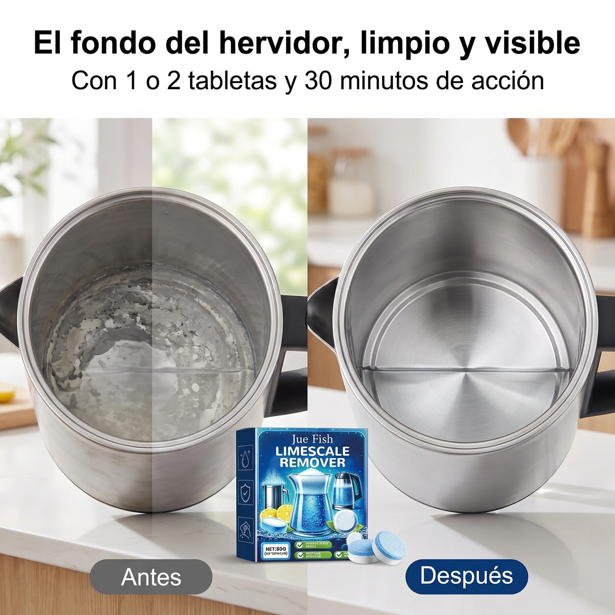 Datazo Tabletas Limpiadoras — Elimina el Sarro en Minutos